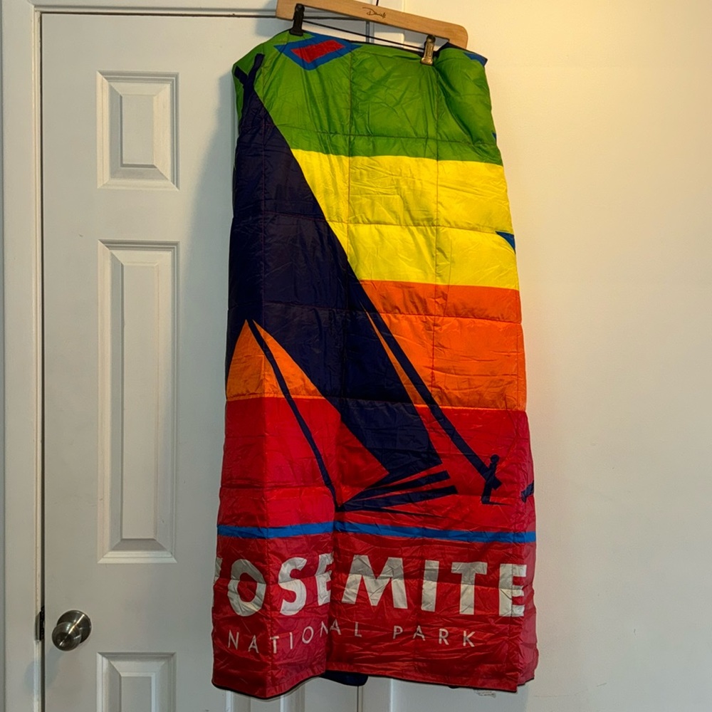 Yosemite National Park Camping Blanket NWT!